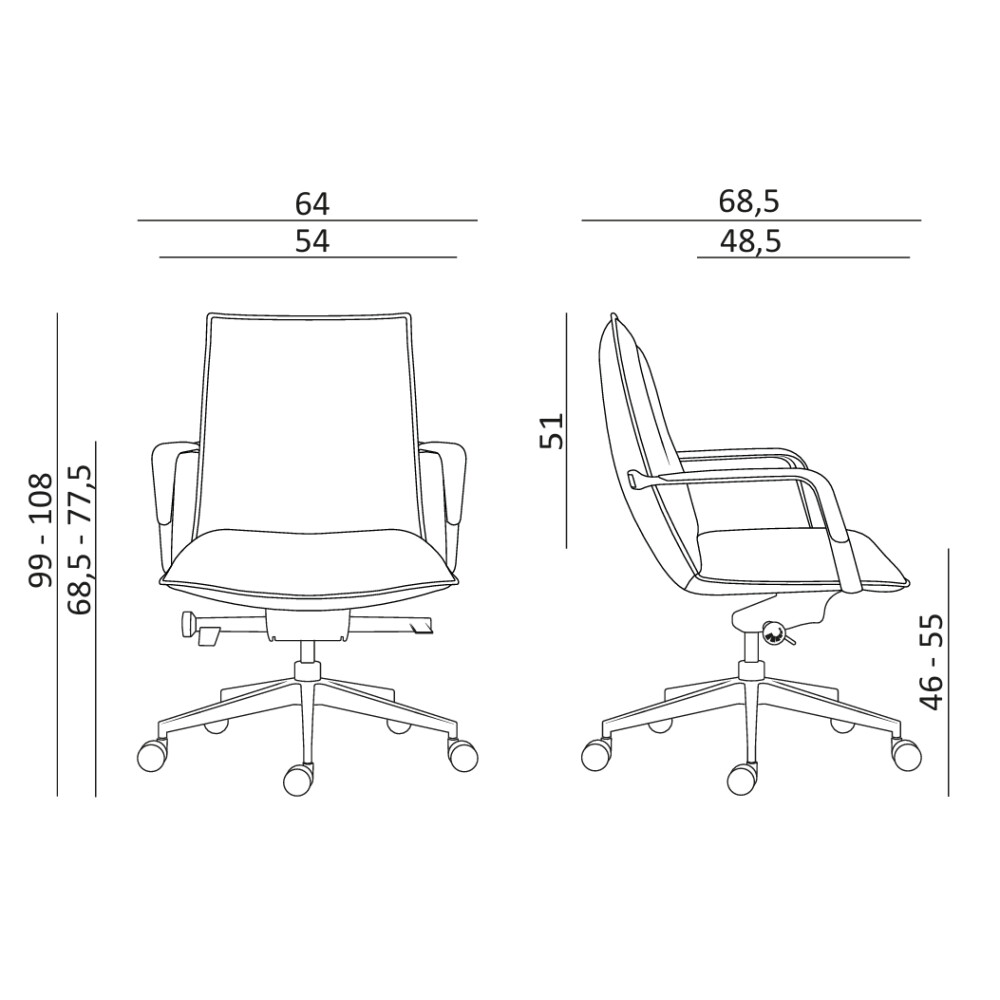 Designové celočalouněné křeslo KARL LOW