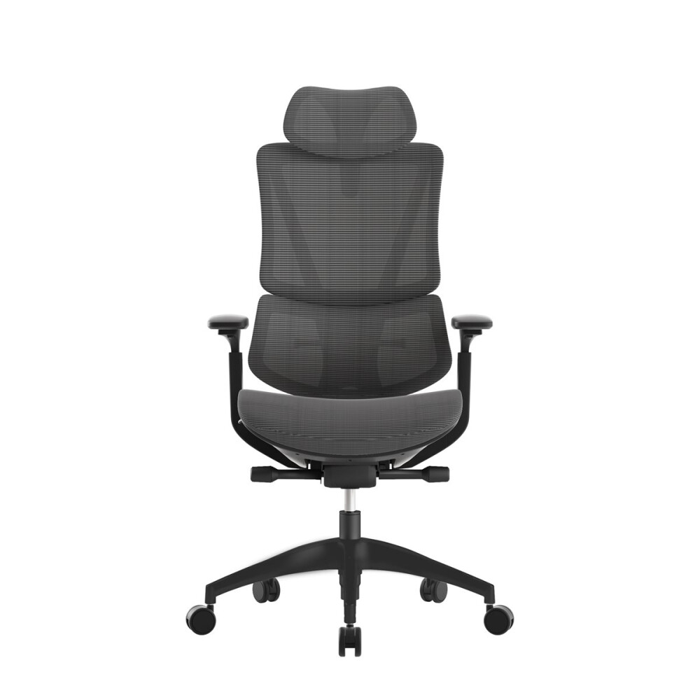 kancelářská židle KLEM - síťovina antracit