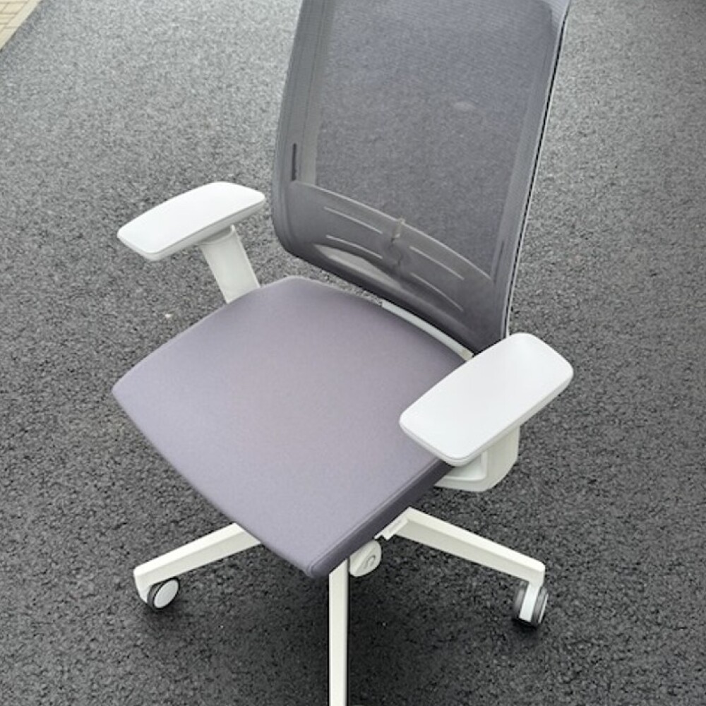 kancelářská židle light up 250 šedá