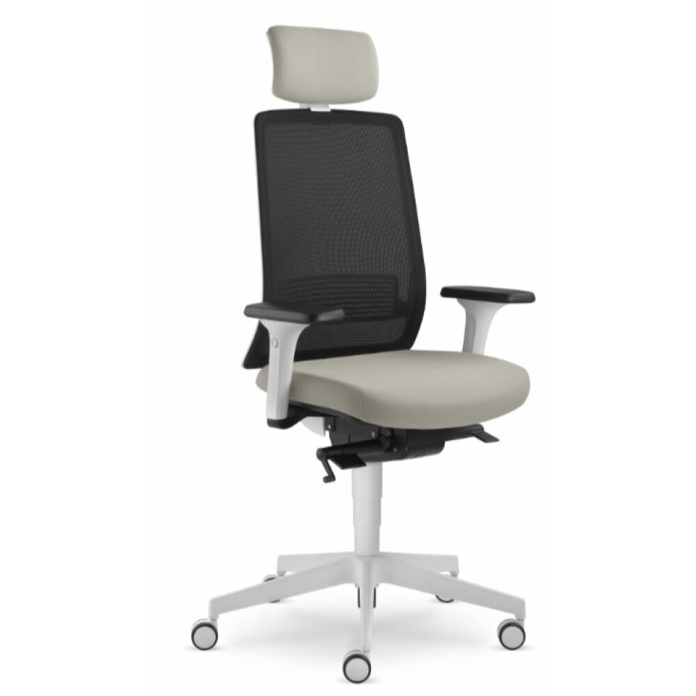 Kancelářská židle LYRA 216 SYS s hlavovou opěrkou