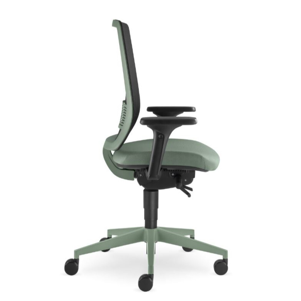 Kancelářská židle LYRA Air 215-GREEN - zelený kříž