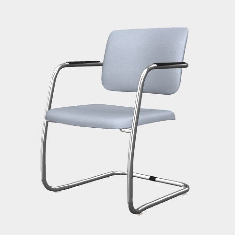 Čalouněná konferenční židle OLYMP na pérovce