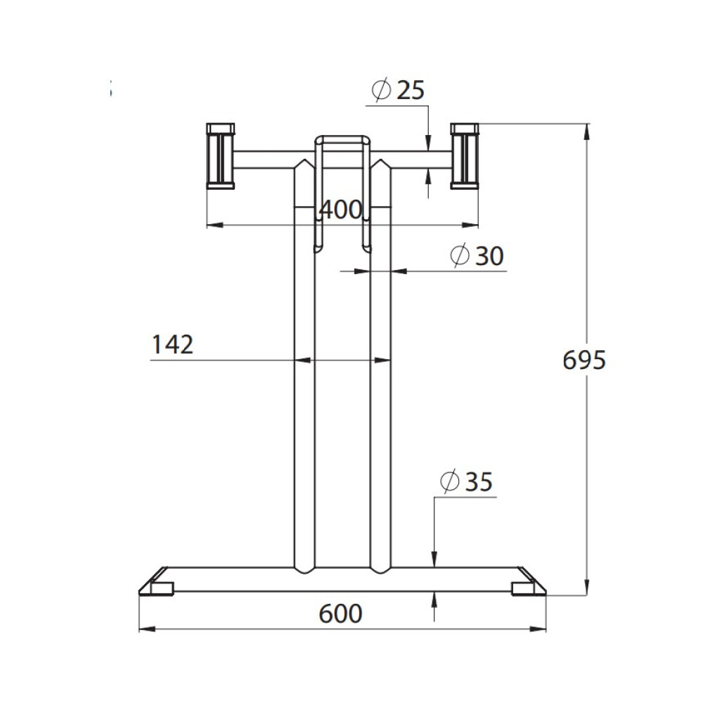 Skládací stůl OMP 3000