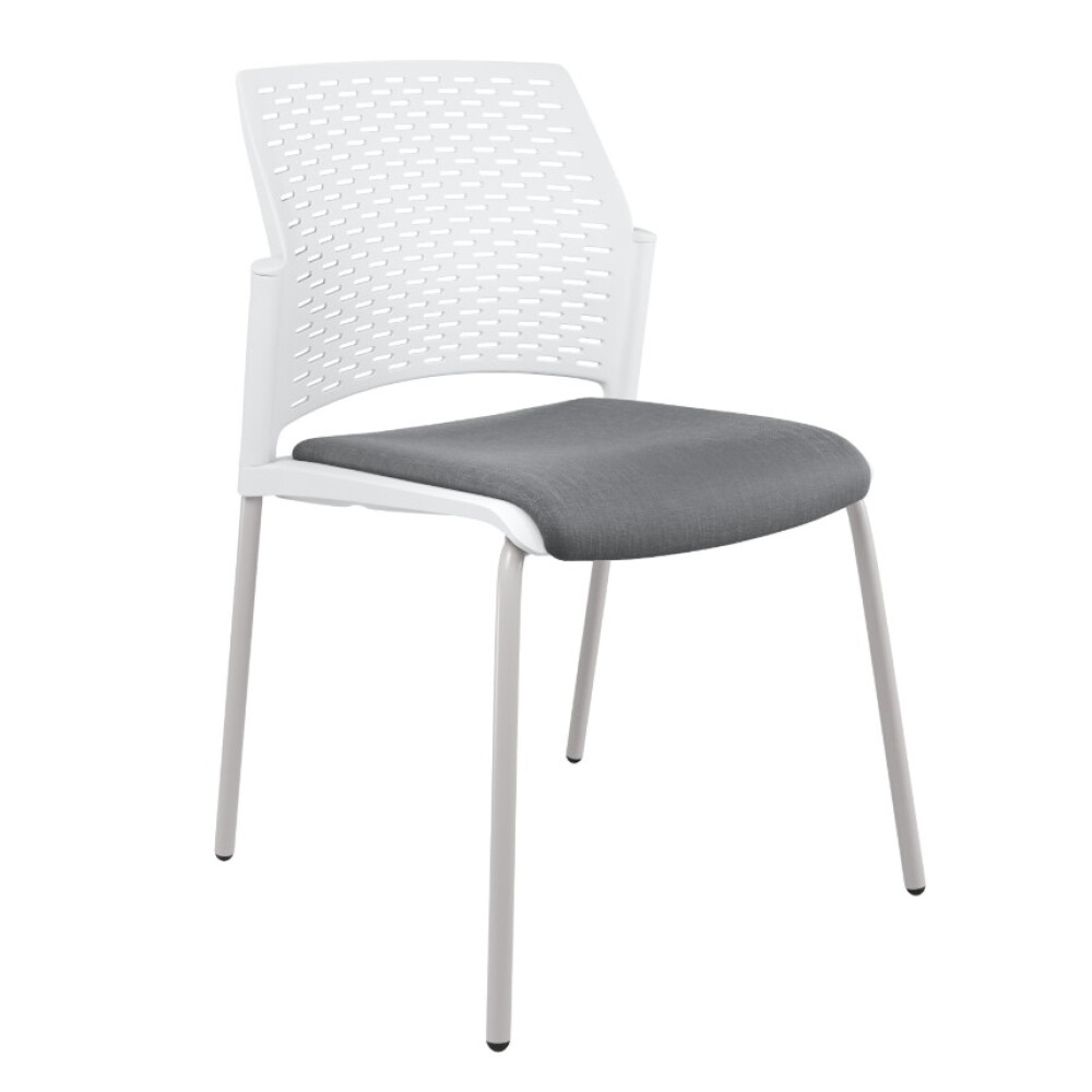 Jednací židle REWIND plasty bílé