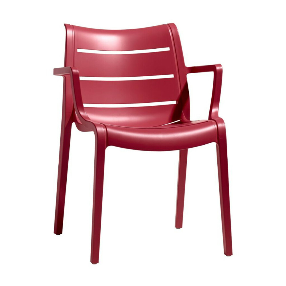 Plastová židle SUNSET red