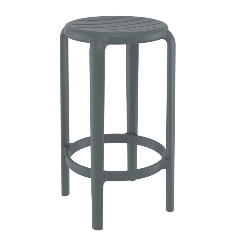 barová židle TOM 65 dark grey