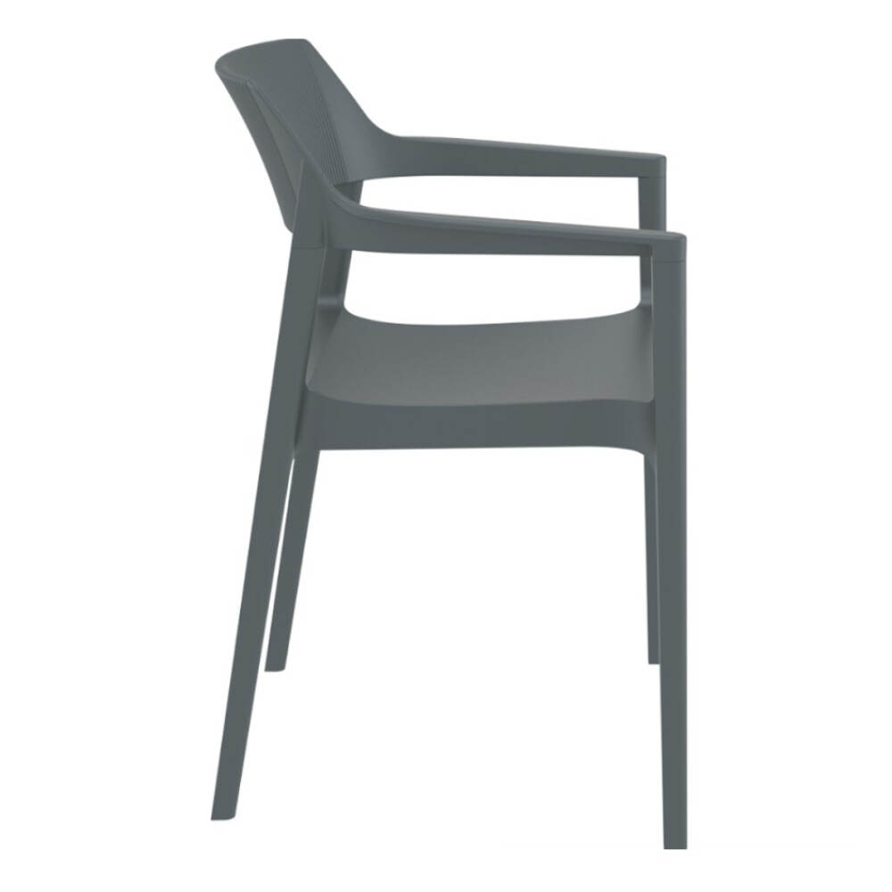 Plastová židle TULUM s područkami