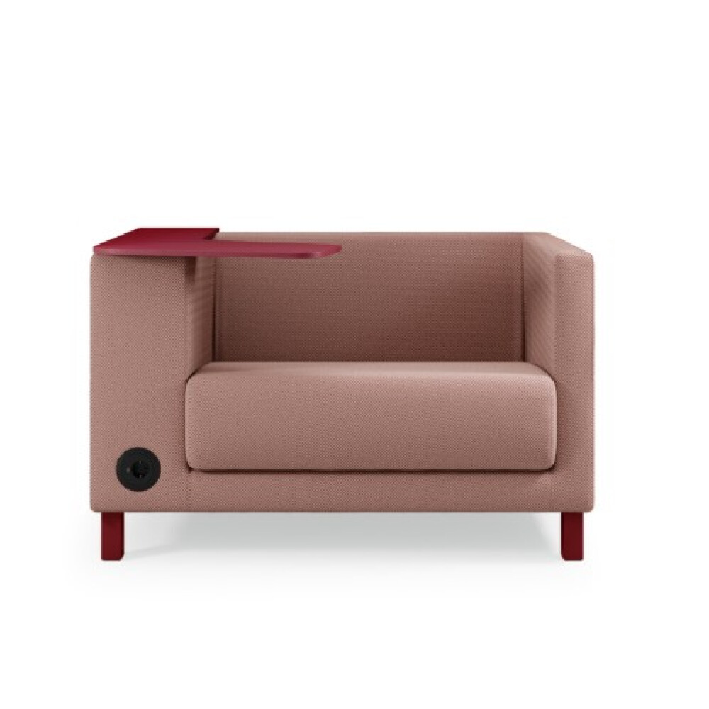 Křeslo s odkládacím stolkem Vancouver VL1,5 H