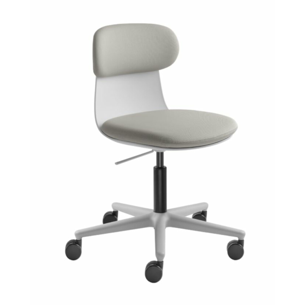 Otočná židle ZOE GR - plasty šedé
