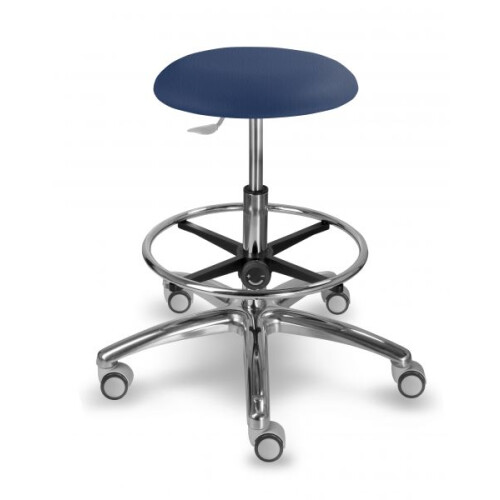 MEDI 1252 G dent otočná vysoká stolička s oporou nohou