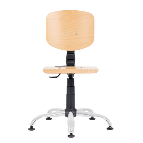 Dílenská židle 1290 L NOR s bukovou překližkou