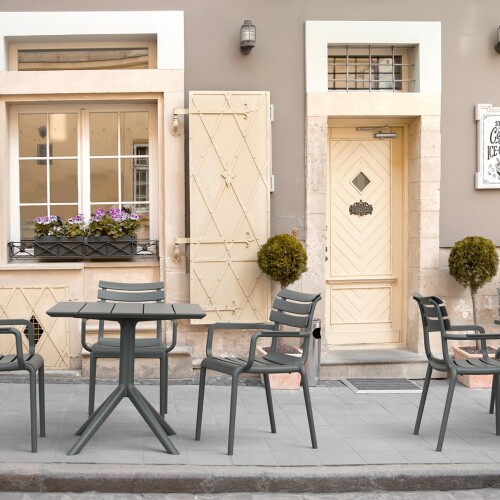 Venkovní plastový stůl PARIS TABLE 80