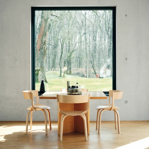 Dřevěná židle Thonet 404 F s područkami