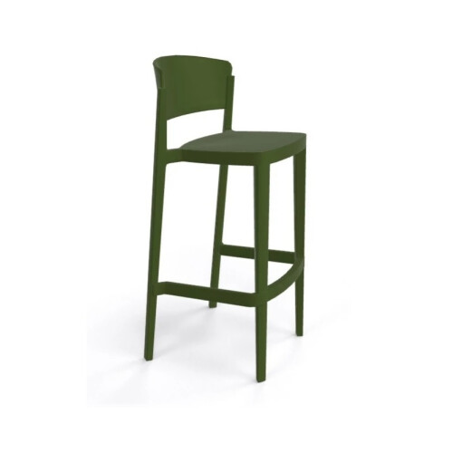 Barová plastová židle ABUELA
