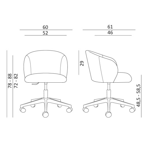 Konferenční křesílko Alata Alu