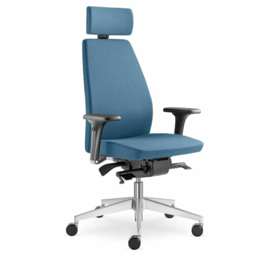 Kancelářská židle ALVA 330 SYS s hlavovou opěrkou
