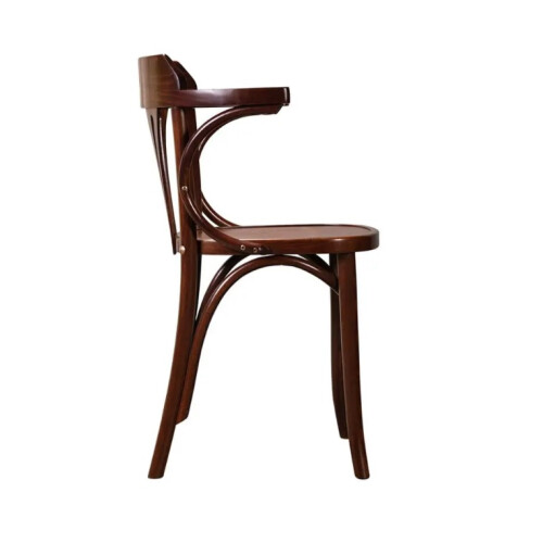 Dřevěná židle B-5173 s područkami