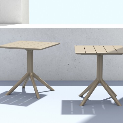 Venkovní plastový stůl PARIS TABLE 80