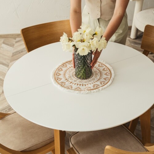 Dřevěná čalouněná židle DIRAN