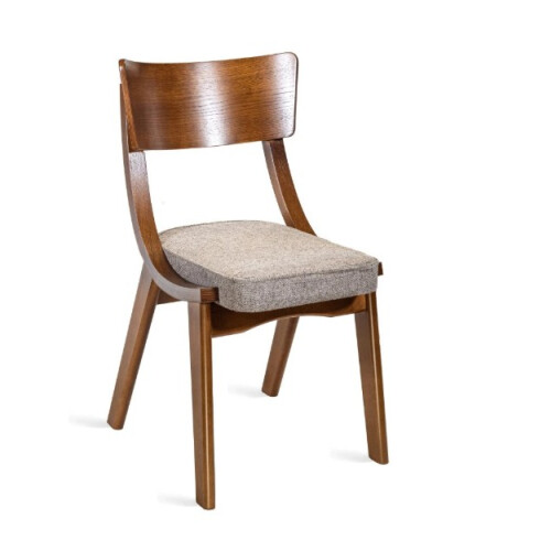 Dřevěná čalouněná židle DIRAN