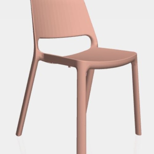 Plastová židle DUKE bez područek