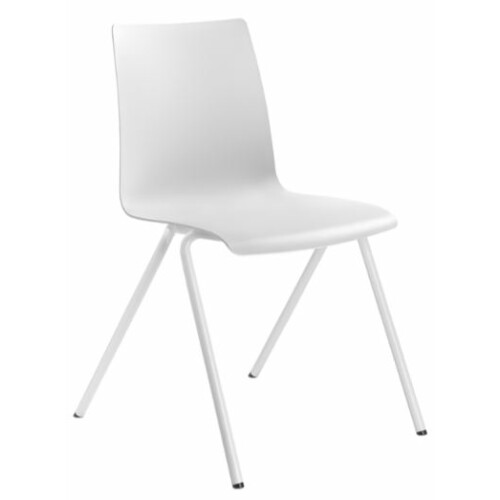 Plastová židle EVO 010 bílá