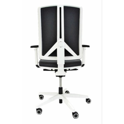 Kancelářská židle FLEXI TECH FX 1124 plast bílý