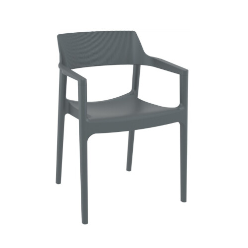 Plastová židle TULUM s područkami