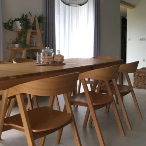 Židle GURU - přírodní dub