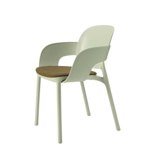 Plastová židle HUG armchair with cushion