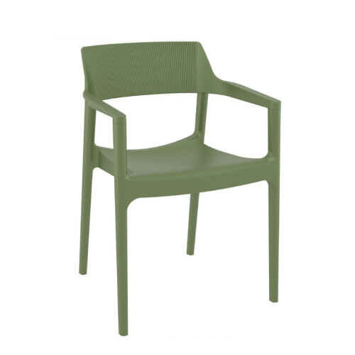 Plastová židle TULUM s područkami