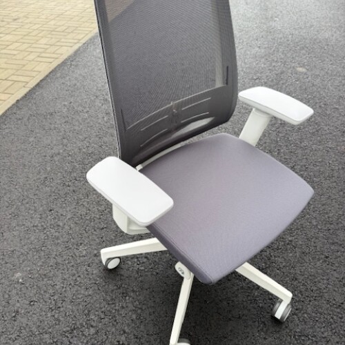 kancelářská židle light up 250 šedá