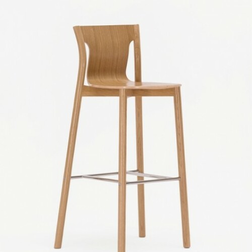 Dřevěná barová židle H-2160
