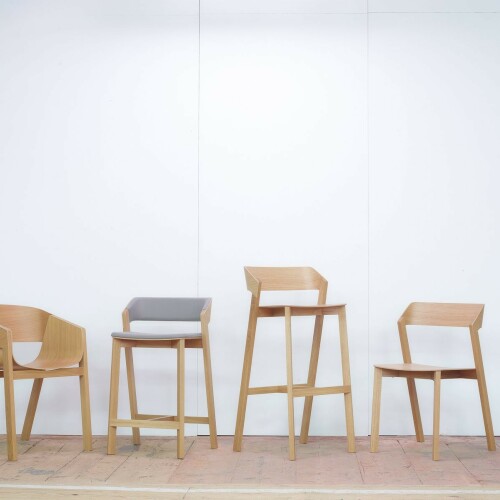 Dřevěná barová židle Merano