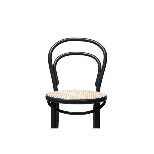 Barová židle 14 s čalouněným sedákem