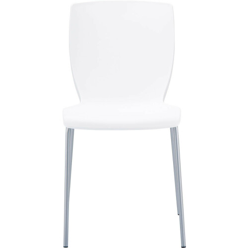 Plastová židle MIO bílá