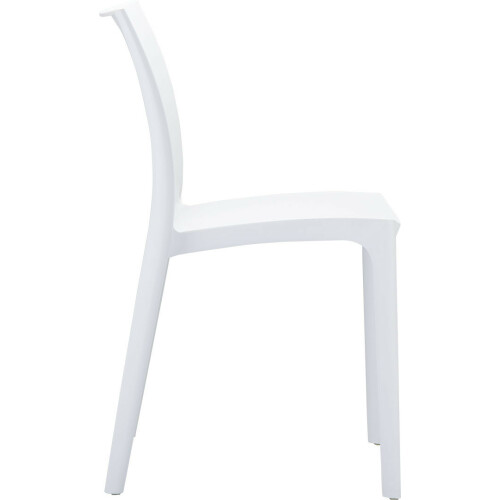 Plastová židle MAYA - bílá