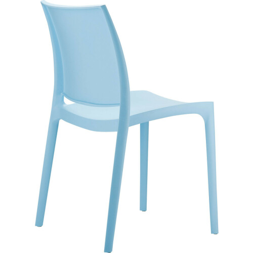 Plastová židle MAYA světle modrá