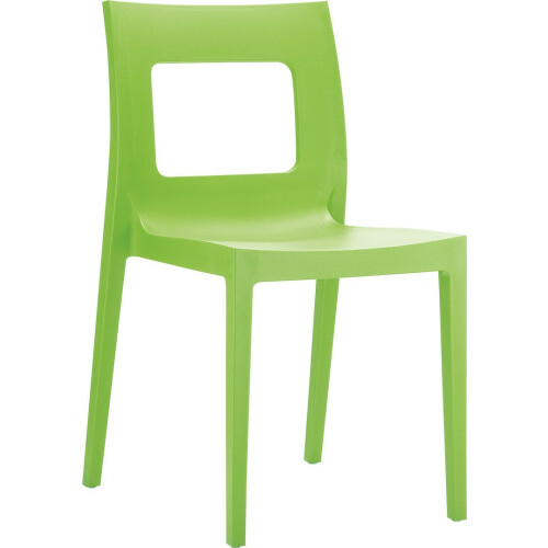 Plastová židle LUCCA zelená