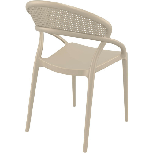 židle SUNSET 088 - béžovo - šedá (taupe)