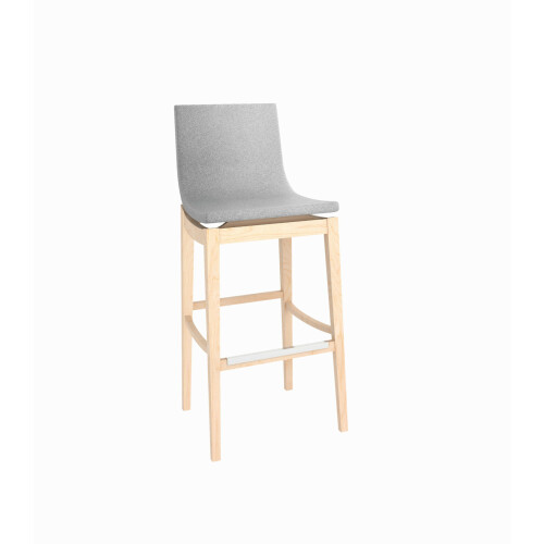 Dřevěná barová židle MALACHIT BST