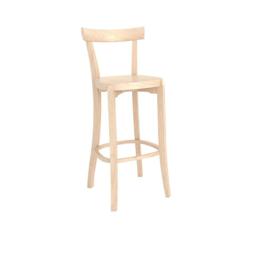 Dřevěná barová židle H-2000