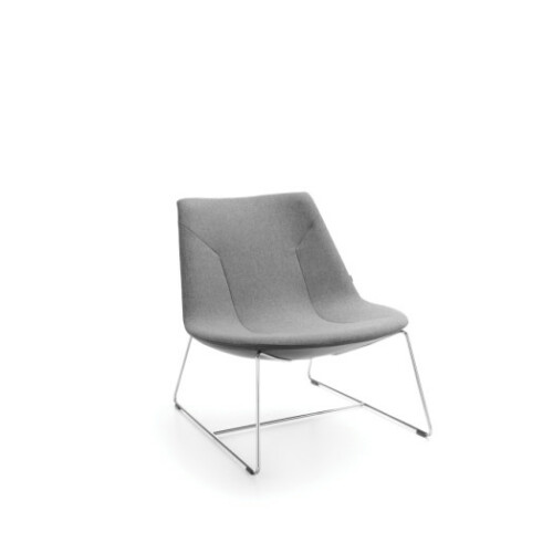 Čalouněné křeslo Chic Lounge s nízkým opěrákem 