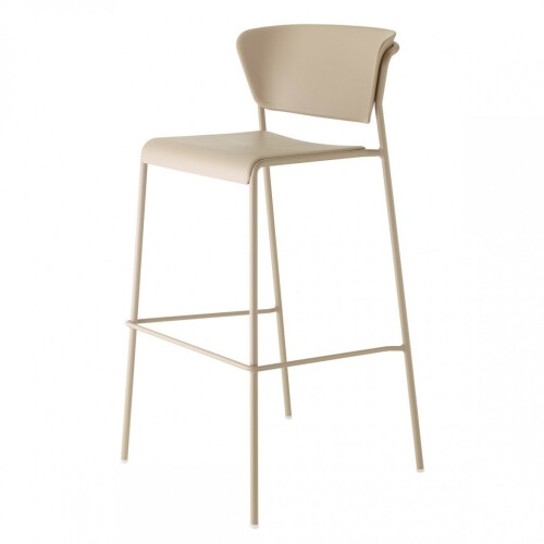 LISA BAR STOOL TECHNOPOLYMER