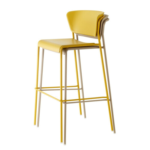 LISA BAR STOOL TECHNOPOLYMER