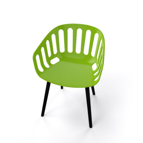 Plastová židle BASKET CHAIR BP