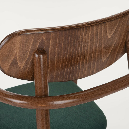 Dřevěná židle La Benda B-2960 s čalouněným sedákem