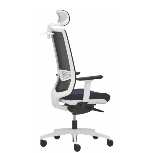 Kancelářská židle VICTORY VI 1405 plast bílý