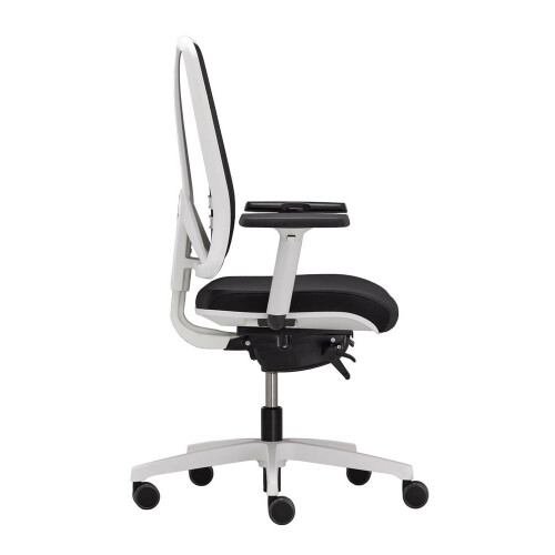 Kancelářská židle FLEXI FX 1124 plast bílý