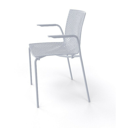 Plastová židle FULLER  B s područkami